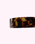 Tortoise Shell Hair Band · Dark Brown