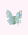 Butterfly Hair Clip · Iridescent Turquoise