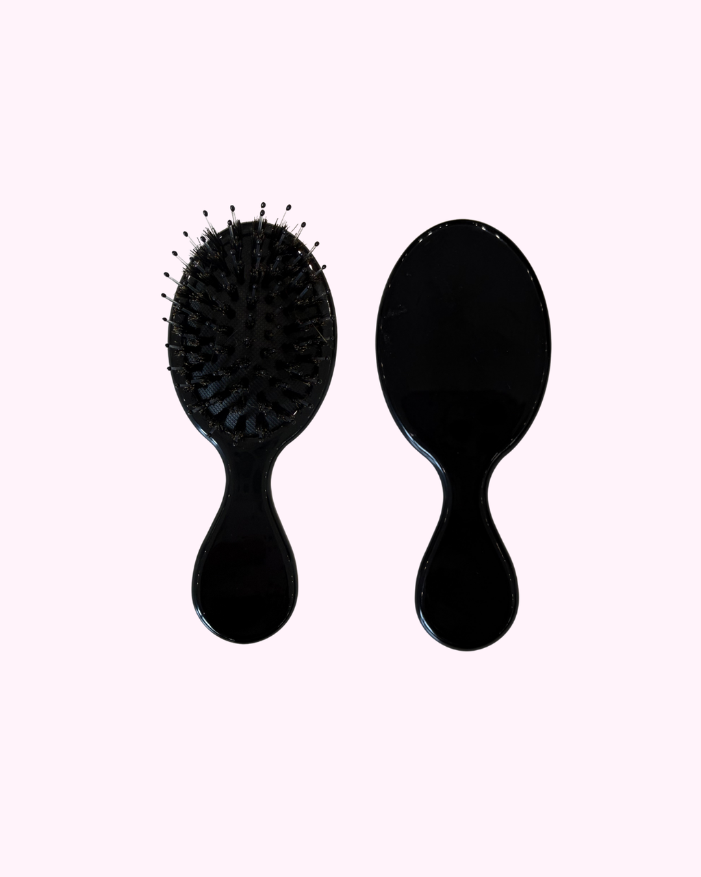 Tortoise Hair Brush —Licorice  (Travel Size)