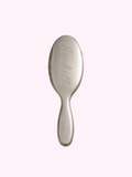 Chrome Hair Brush — Silver