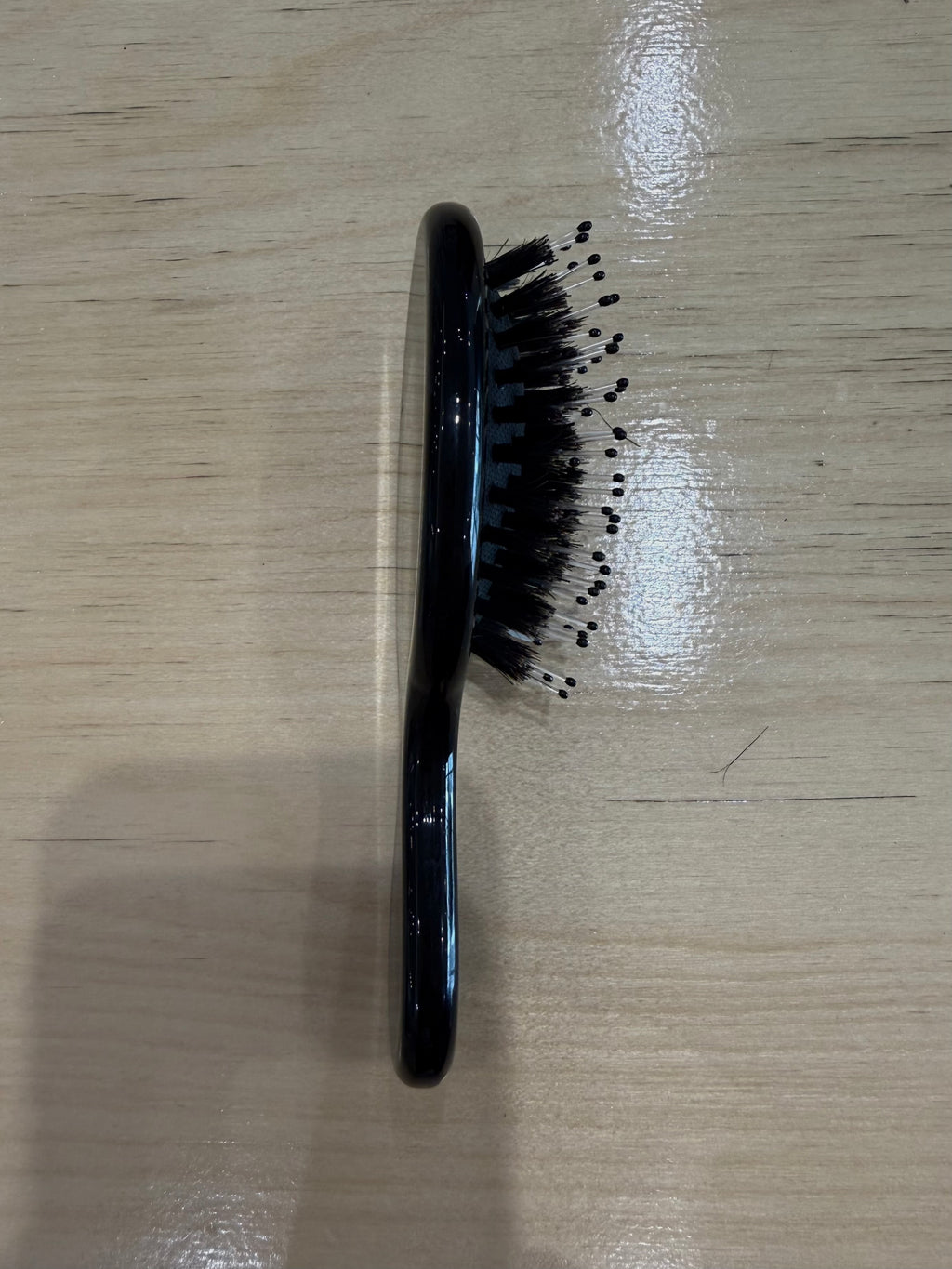 Tortoise Hair Brush —Licorice  (Travel Size)