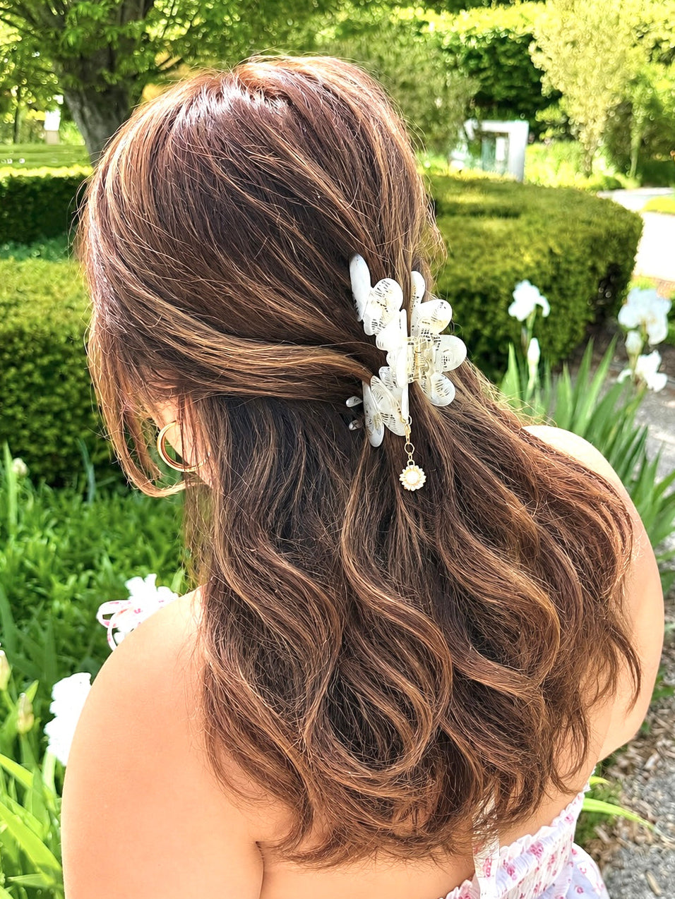 Croissant Hair Clip ·Honeycomb