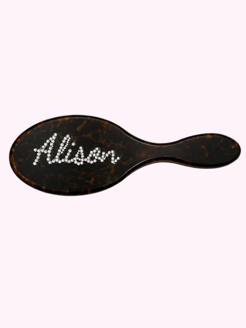 Tortoise Hair Brush — Chocolate brownie