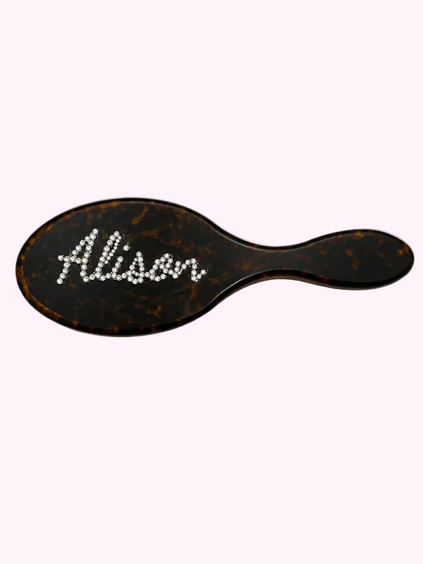 Tortoise Hair Brush — Chocolate brownie