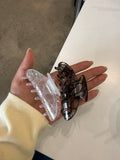 Lace hair clip- White